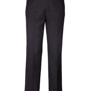 Ryan Flat front Trouser - Black