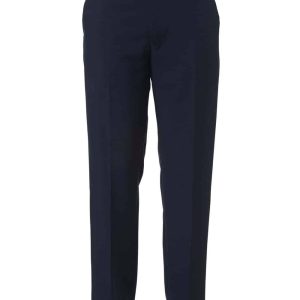 Men Enzo Flat Front Trouser- Fabric 869 Navy